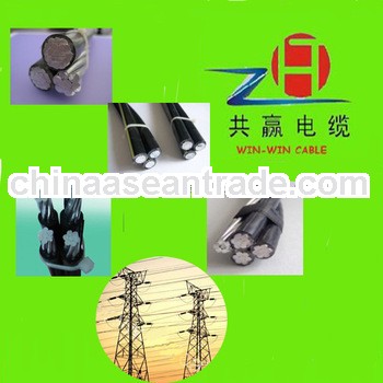 2013 FOR-SALE 25mm2 50mm2 overhead aerial bundled cable ACSR /AAC conductor xlpe insulated for Franc
