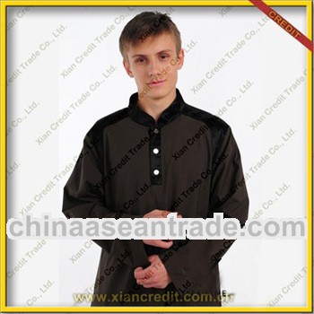 2013 Fashion design men thobe of Muslim KDTE-42