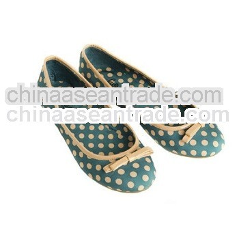 2013 Flat comfort casual ladies fancy shoe