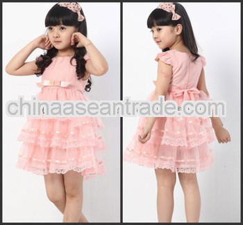 2013 Girls Summer Pretty Dress With Flower