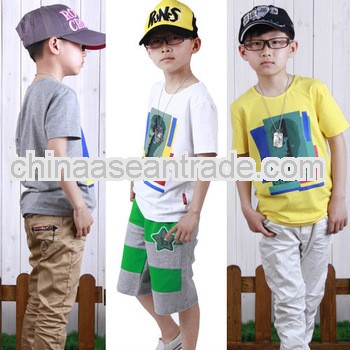2013 HOT SELL AUTUMN KIDS CLOTHES COTTON CHILDREN CLOTHING BOYS T SHIRT tb1081