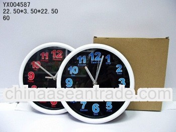 2013 HOT wall clock round shape