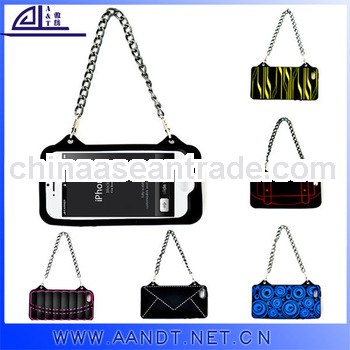 2013 Handbag Sharp Cute Silicon Cover For iPhone 5g