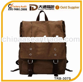 2013 Hot Sale Canvas Fashionable Custom Backpack