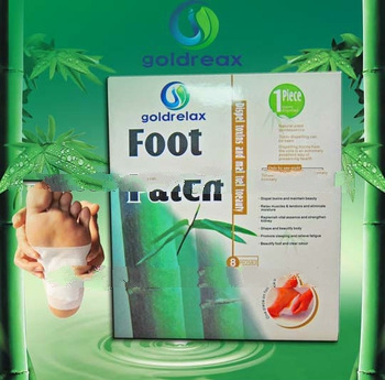 2013 Hot Sale Gold Slim Detox Foot Patch MD-P001