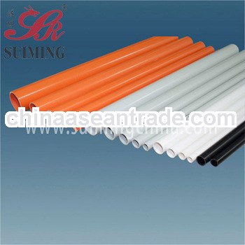 2013 Hot Sale Suiming UV Resistance PVC Conduit Pipe/Orange/Black/White Conduit