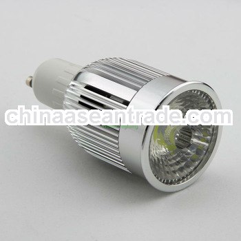 2013 Hot Sell High Power GU10 7W COB led spotlight, CE RoHS approved lighting