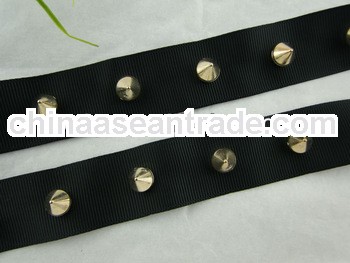 2013 Hot Sell In Euro-Market Red Belt With Stud Decoration JA-258