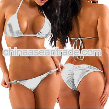 2013 Hot Twist Bandeau Padded Bra SWIMSUIT SWIMWEAR BIKINI SEXY sliver bikinis