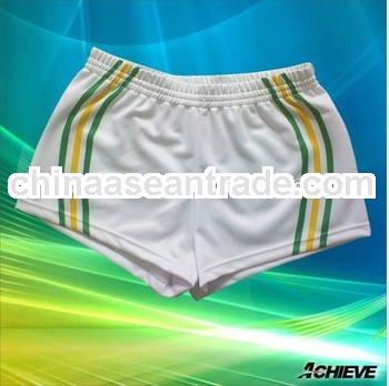 2013 Hot sale white rugby shorts
