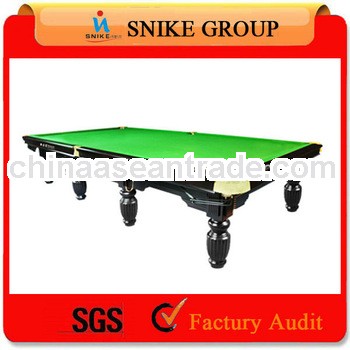 2013 International Standard Solid Wood Slate Well Packed 12ft billiard table With Billiard Ball, Cue