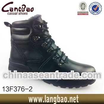 2013 Men high grade leather men winter boots