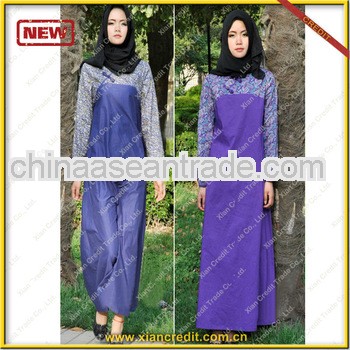 2013 Modest kaftan and abaya designer cotton kaftan