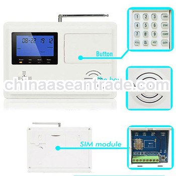 2013 NEW KI-PG350 PSTN+GSM wireless/wired home GSM alarm