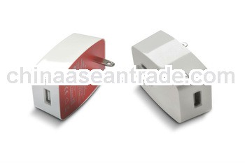 2013 NEW full 2.1A usb home charger with a US changeover plug