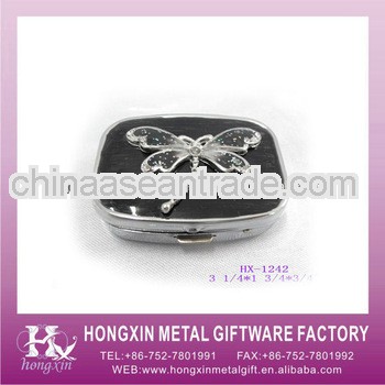 2013 New Product HX-1242 Retangle Dragonfly Unique Pill Box