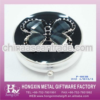 2013 New Product P-003 Butterfly Metal Tin Pill Box
