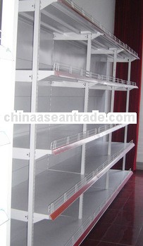 2013 New Single-sided Composite Style Supermarket Shelf