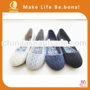 2013 New fashion design lady flat ballet footwear