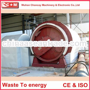 2013 New profitable stable performance waste tires oil extraction machine