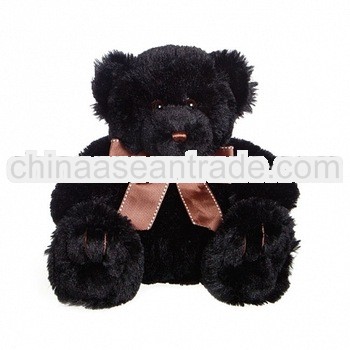 2013 New style plush teddy bear with a tie for girl