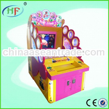 2013 Newest Amusement kids coin operated redemption throwing ball game machine Fruit attack HF-RM310