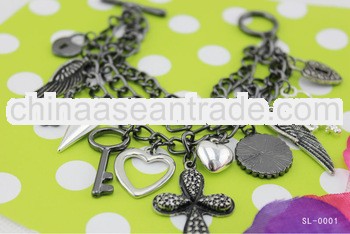 2013 Newest Factory Alloy Bangle Bracelets Set