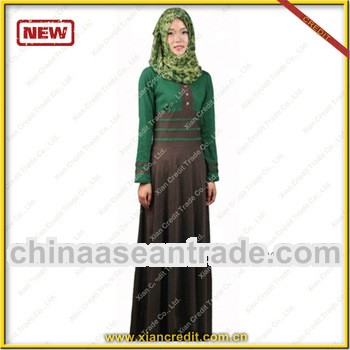 2013 Newest summer muslim girl's dress
