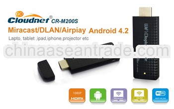 2013 Newest wifi dongle miracast adapters usb dongle display linux miracast, tv stick,tv dongle manu