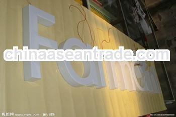 2013 Nwe Style acrylic led sign