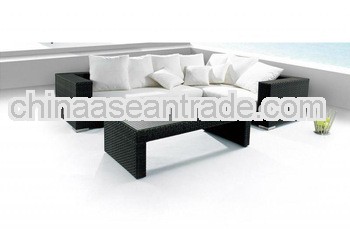 2013-PE rattan sectional sofa set-AWRF6145,wicker set,