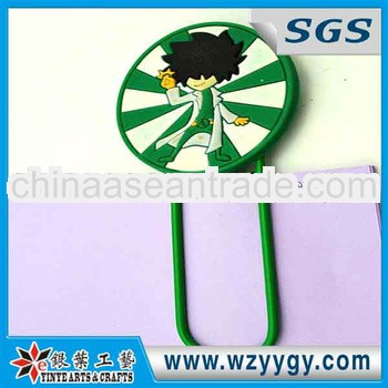 2013 Round Epoxy Book Clip,OEM Promotional book holder clip
