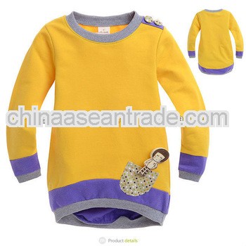 2013 Simple Design Children Boy Long Tshirt