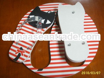 2013 Sublimation beach slippers