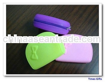 2013 Trendy Silicon Colorful bag Candy Cosmetic Pouch