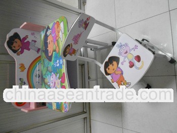 2013 adjustable student table chair set D05