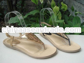 2013 alluring ladies flat sandals