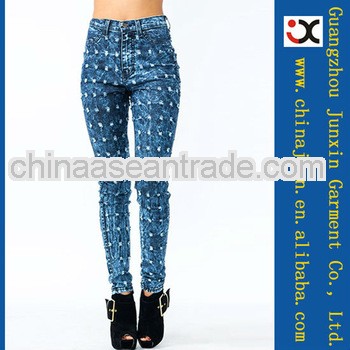 2013 bleach wash hole jeans fashion for sale american wholesale jeans (JXL20867)