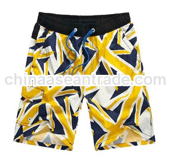 2013 colorful sublimated surfing short pant, 100% polyester fabric