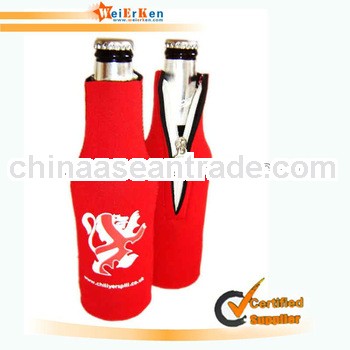 2013 fashion and design customized neoprene beer bottle covers