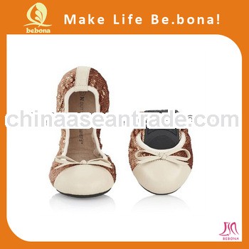 2013 fashion casual ladies portable flat shoes