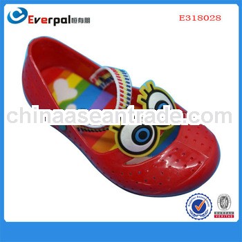 2013 fashion child nude beach plastic flip flops