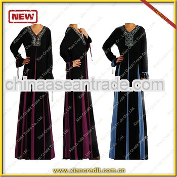 2013 fashion high-grade islamic arabic for muslim women clothing Kaftan