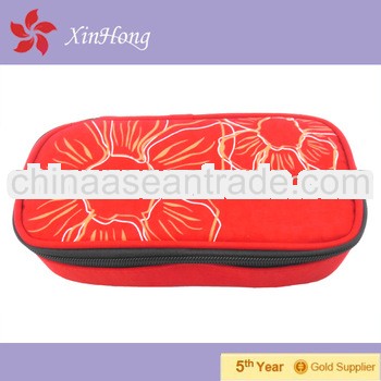 2013 fashion red polyester pencil bag/case