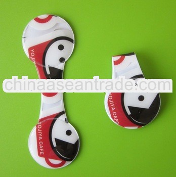 2013 fashion style magnetic folding bookmark