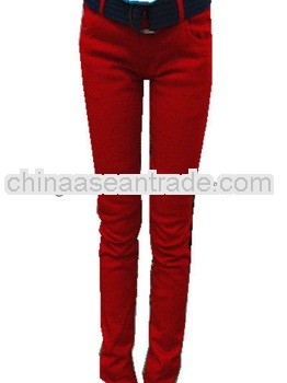 2013 fashion womens close-fitting long pants