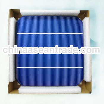 2013 high efficiency 4w monocrystalline solar cell with lowest price