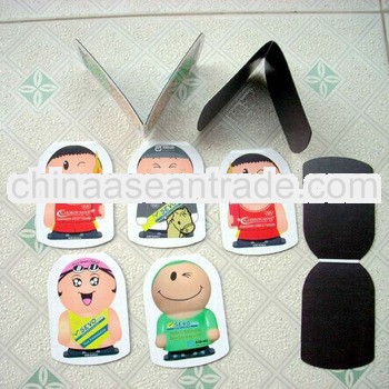 2013 high quality and eco-friendly cute design folding magnetic bookmarks