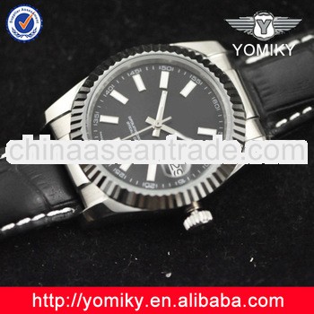 2013 high quality leather belt mechanical watches men