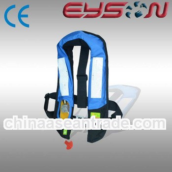 2013 high quality marine inflatable fishing vest life jacket sale